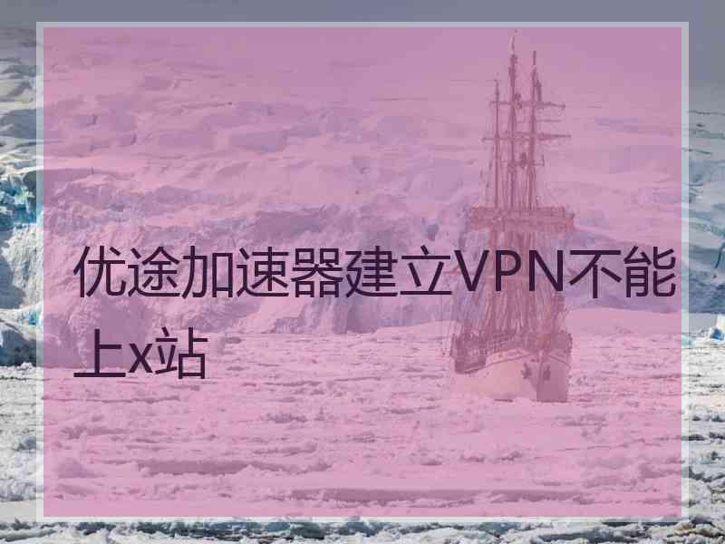 优途加速器建立VPN不能上x站