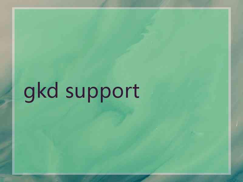 gkd support