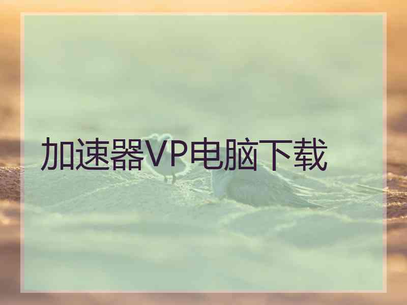 加速器VP电脑下载