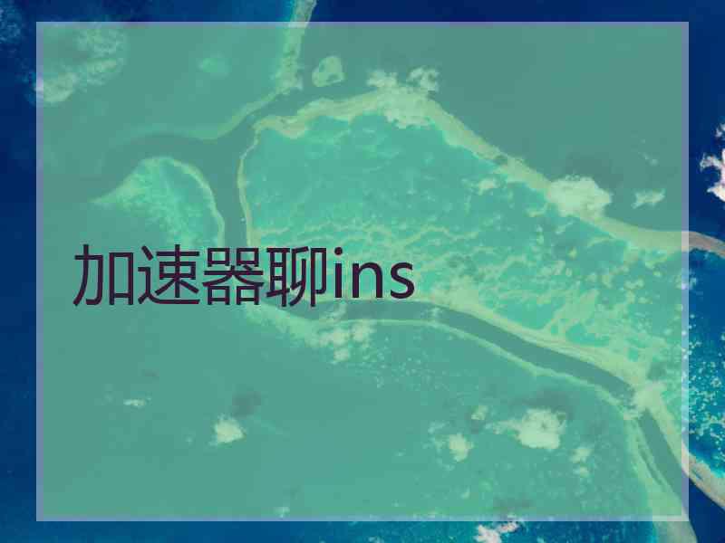 加速器聊ins