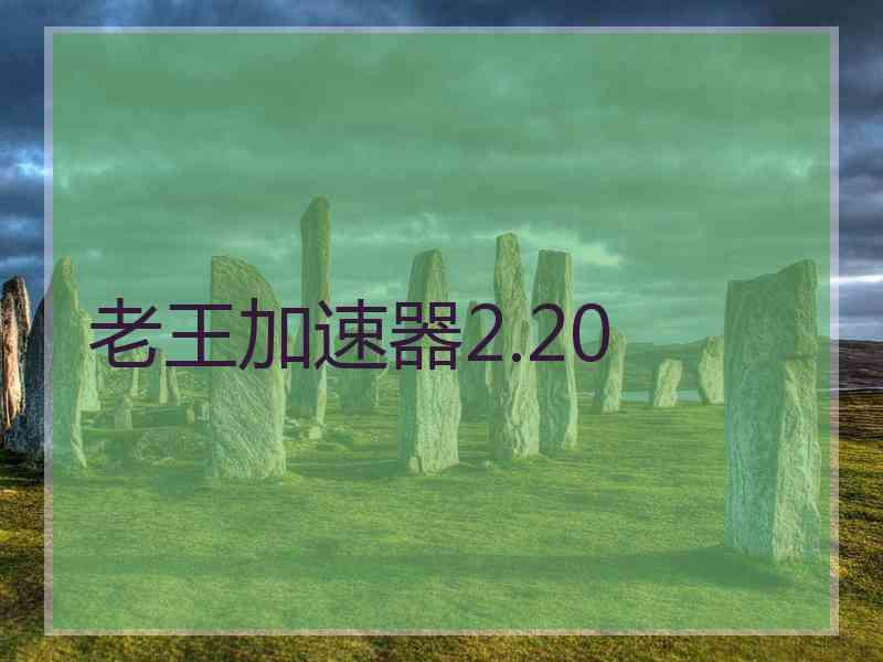 老王加速器2.20