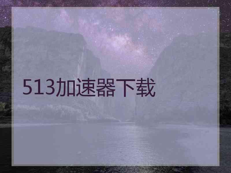 513加速器下载