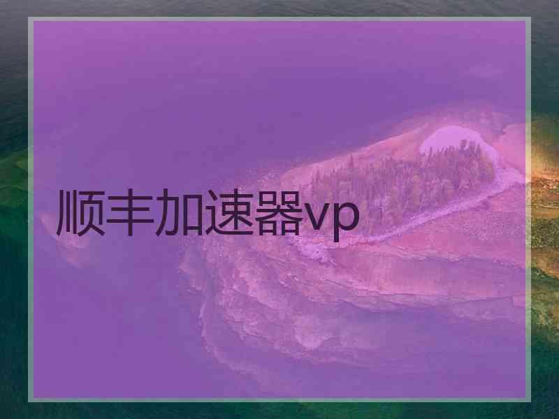 顺丰加速器vp