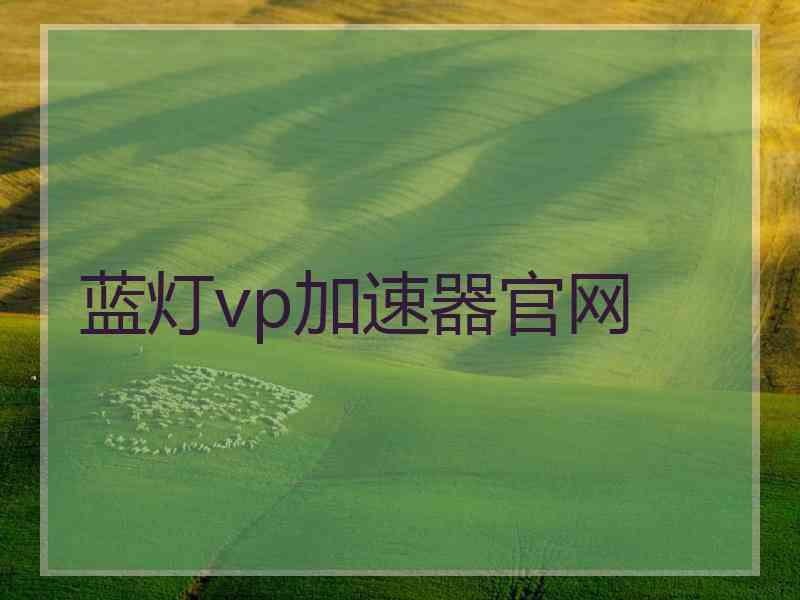 蓝灯vp加速器官网