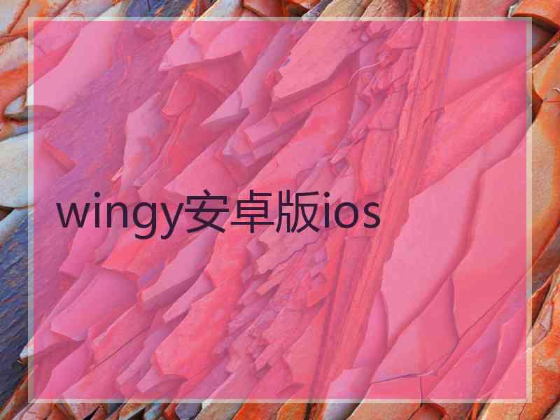 wingy安卓版ios