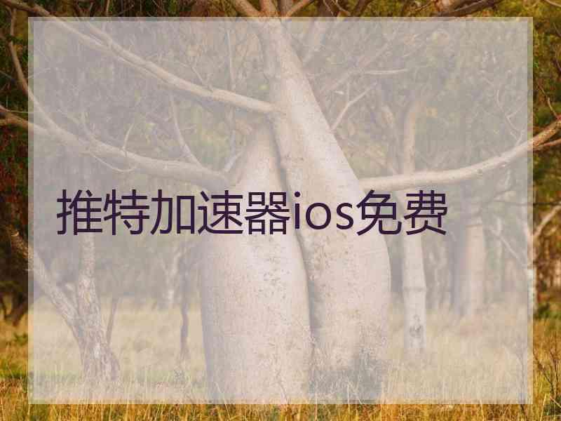 推特加速器ios免费