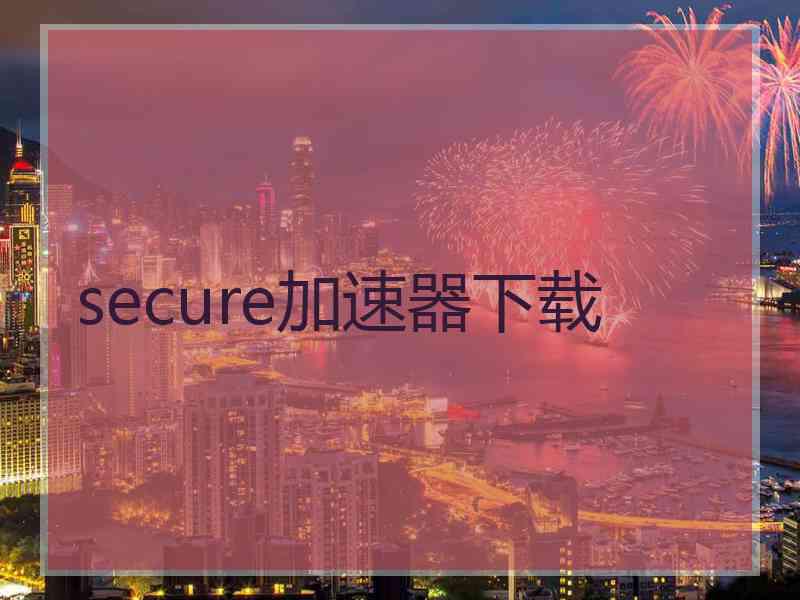 secure加速器下载