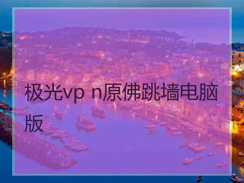 极光vp n原佛跳墙电脑版