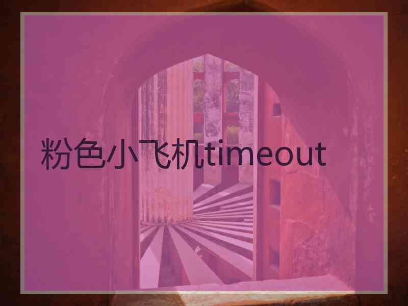 粉色小飞机timeout