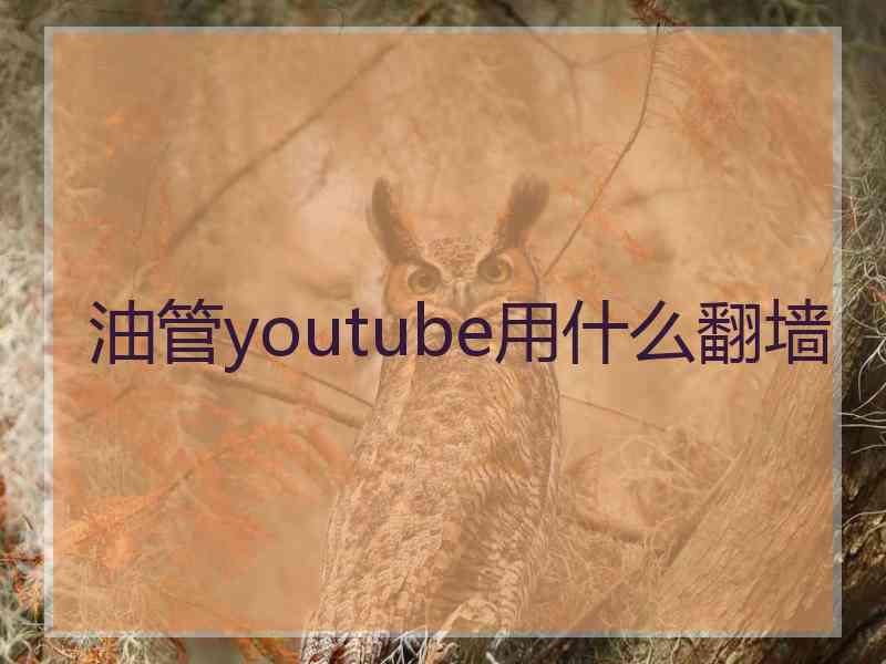 油管youtube用什么翻墙