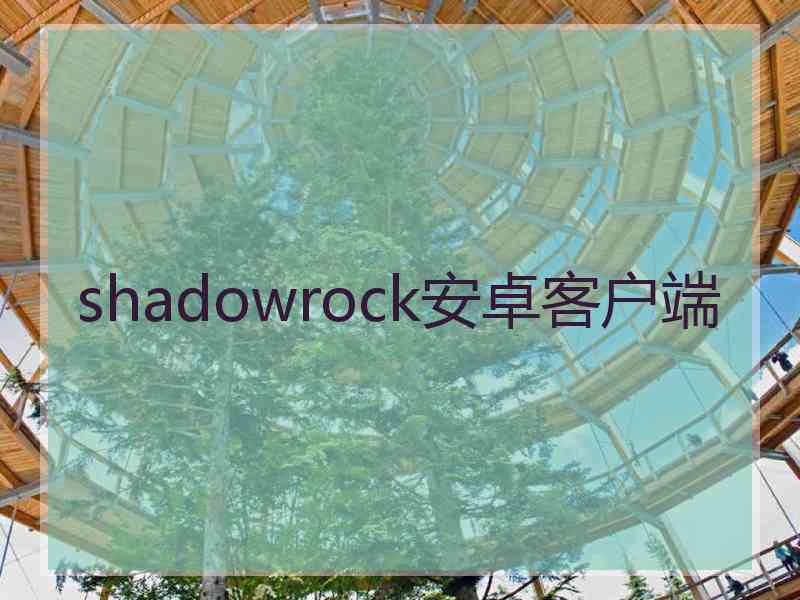 shadowrock安卓客户端