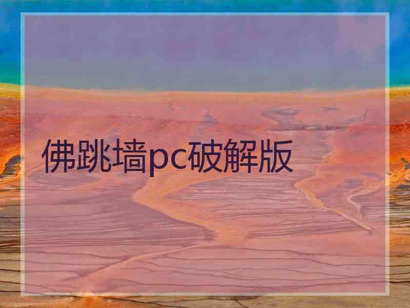 佛跳墙pc破解版