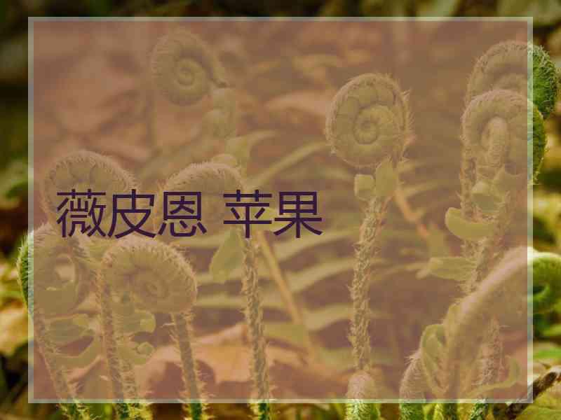 薇皮恩 苹果