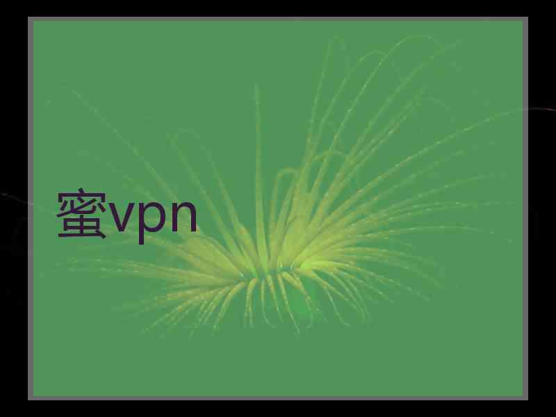 蜜vpn