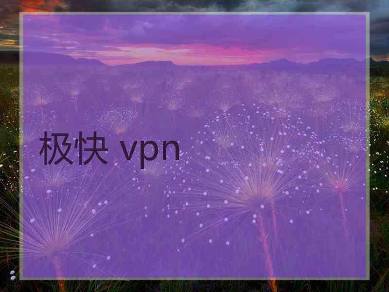 极快 vpn