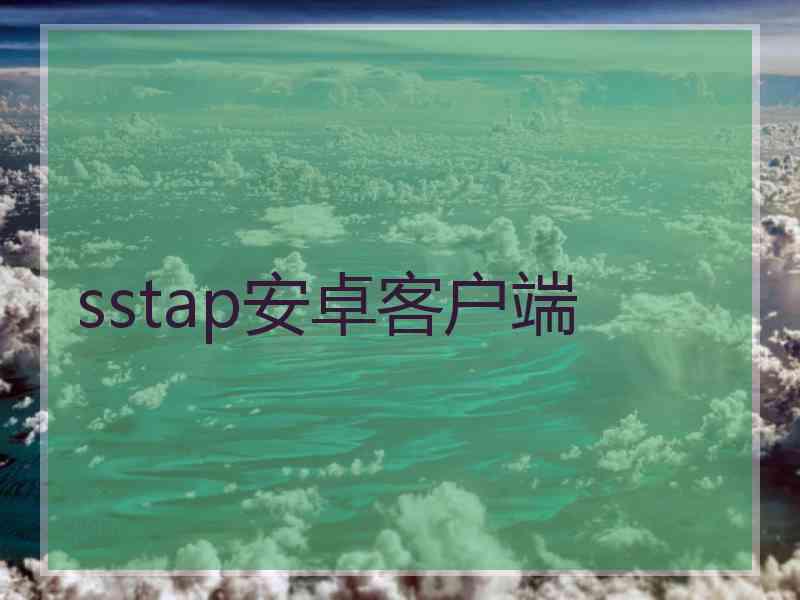 sstap安卓客户端