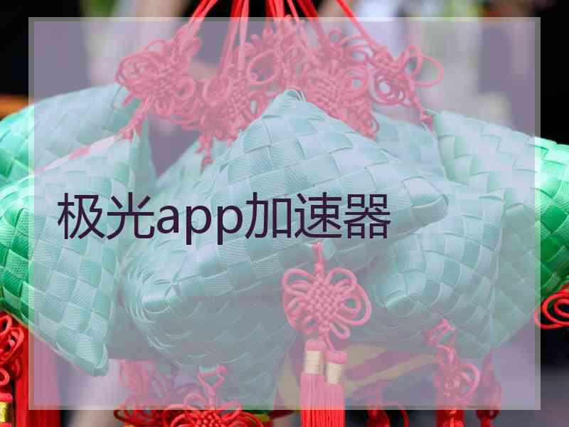 极光app加速器