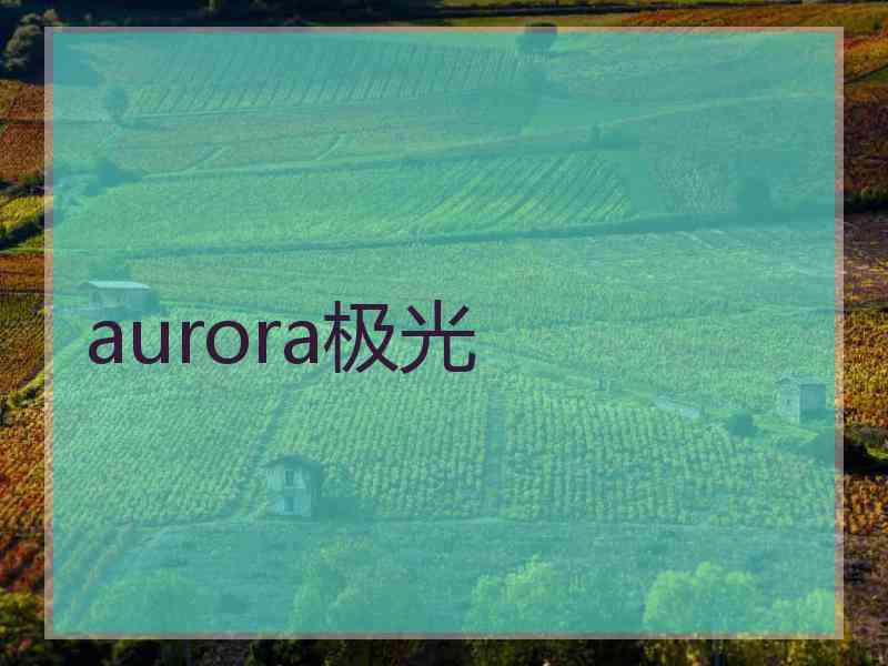 aurora极光