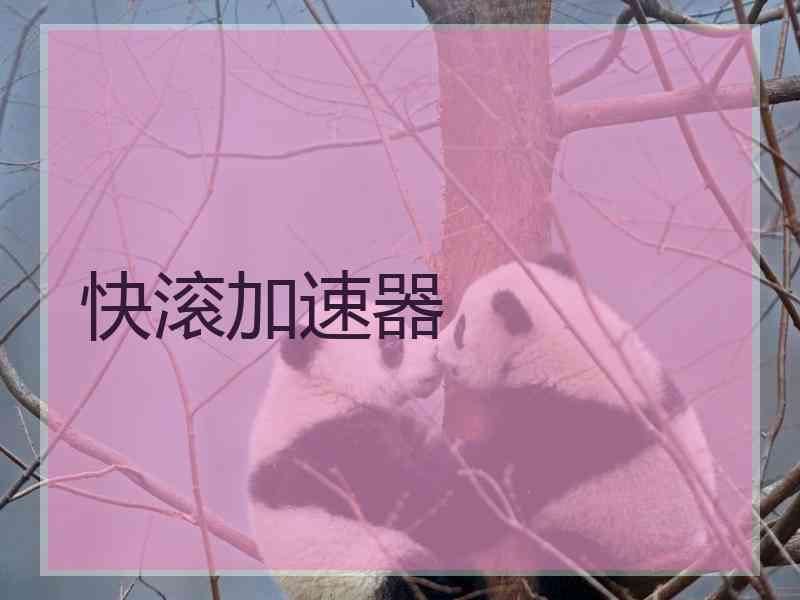 快滚加速器