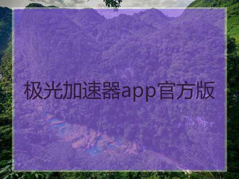 极光加速器app官方版