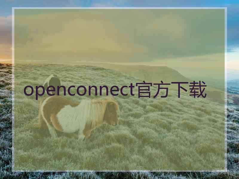 openconnect官方下载