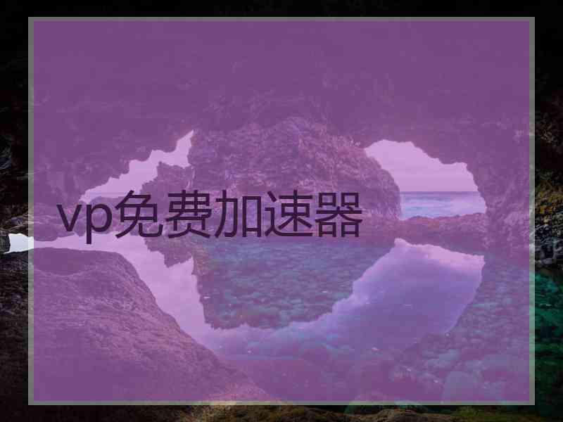 vp免费加速器