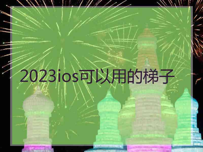 2023ios可以用的梯子