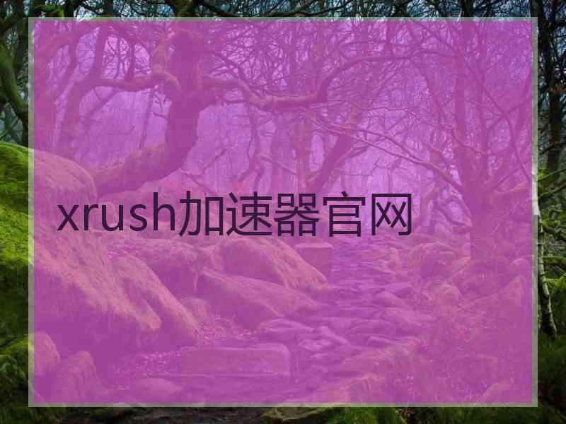 xrush加速器官网