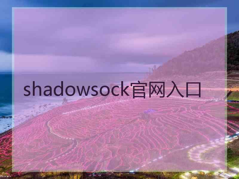 shadowsock官网入口