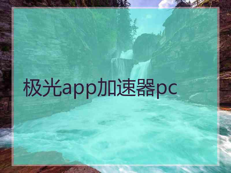 极光app加速器pc