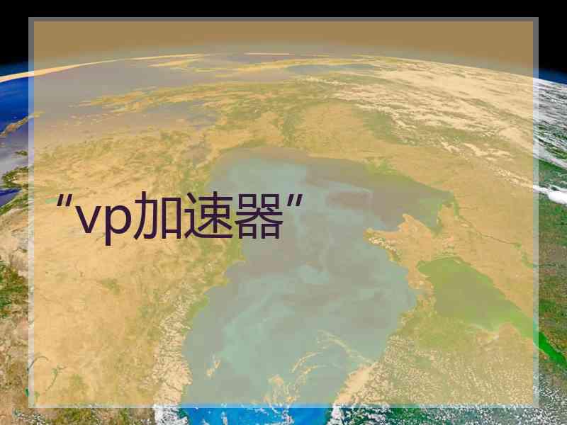 “vp加速器”