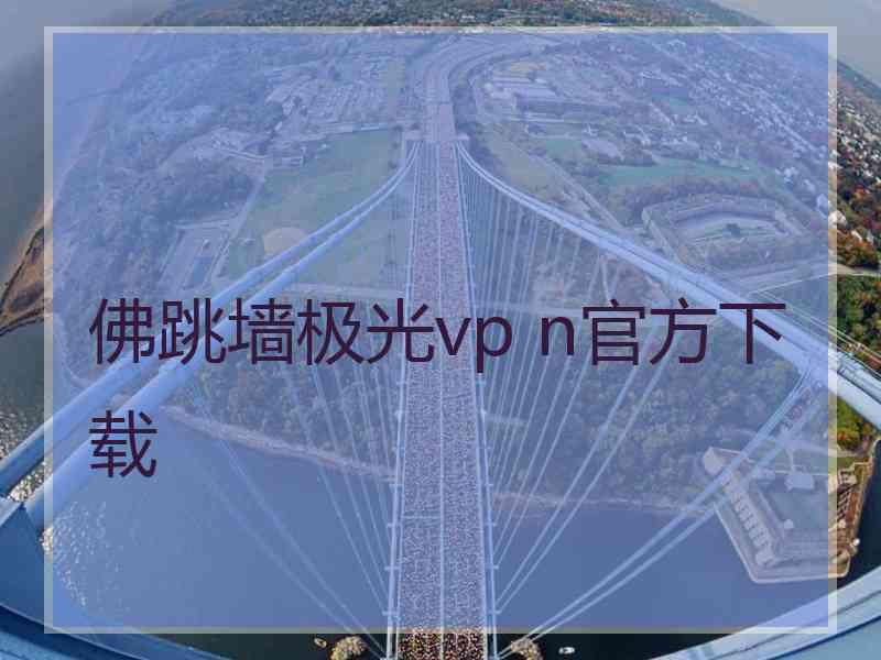 佛跳墙极光vp n官方下载