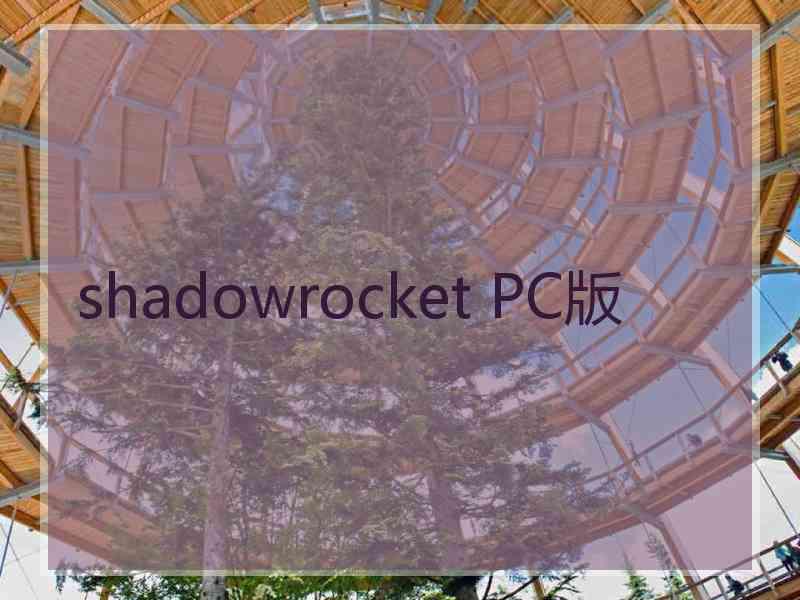 shadowrocket PC版