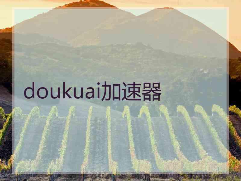 doukuai加速器