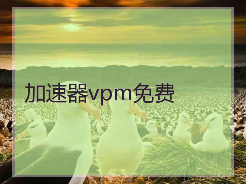 加速器vpm免费