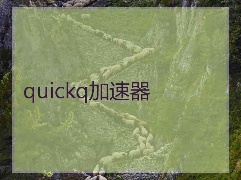 quickq加速器