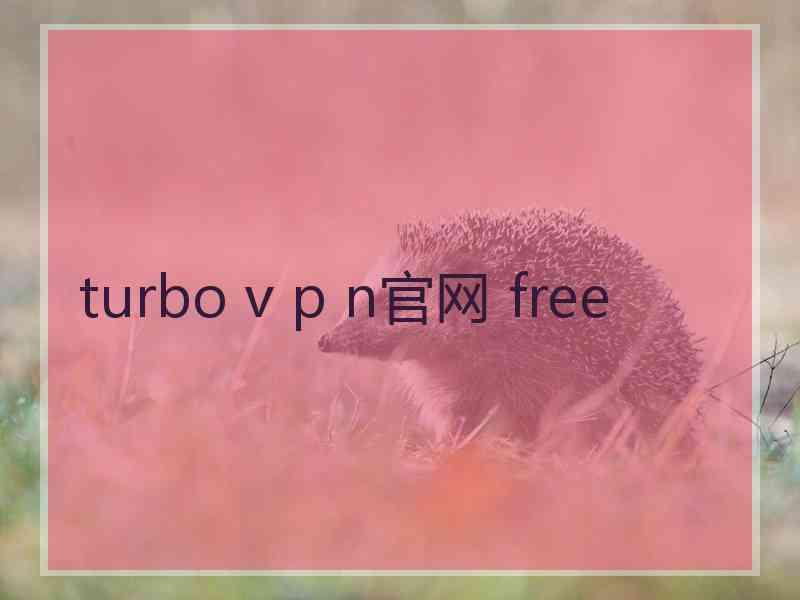 turbo v p n官网 free