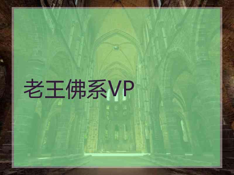 老王佛系VP