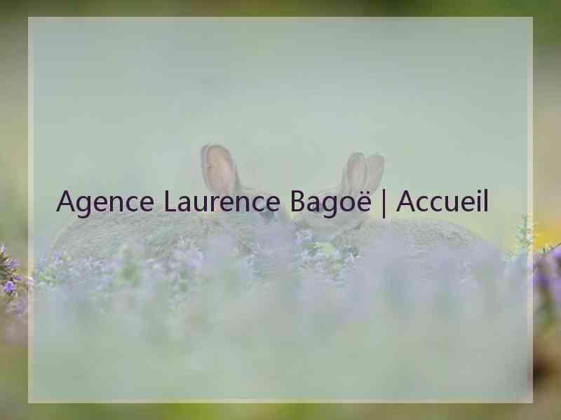 Agence Laurence Bagoë | Accueil