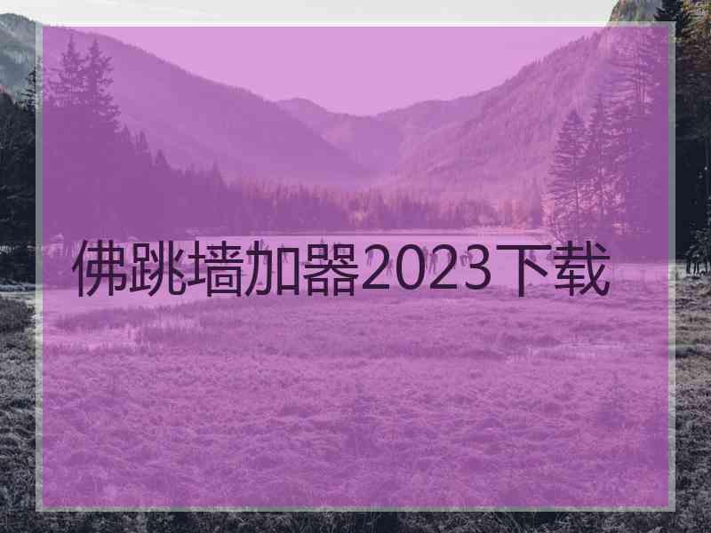 佛跳墙加器2023下载