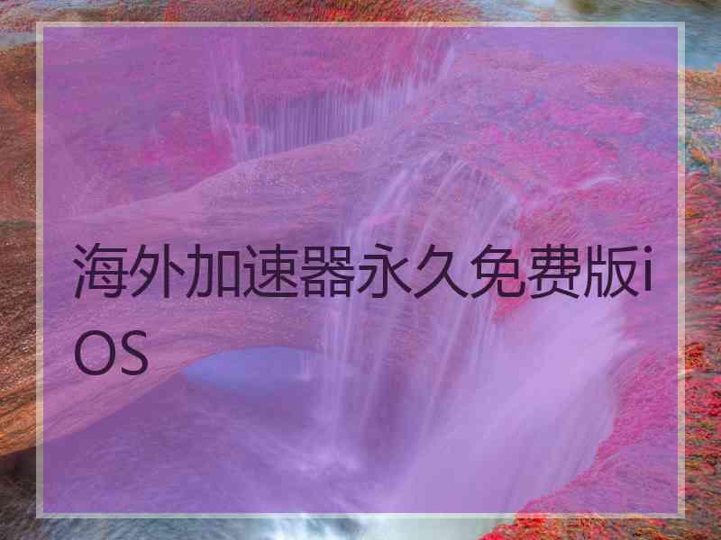 海外加速器永久免费版iOS