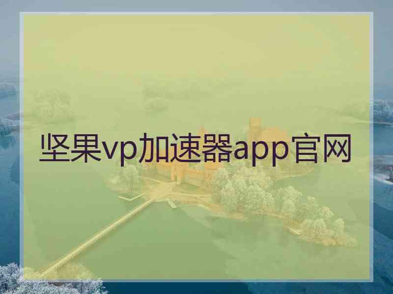 坚果vp加速器app官网