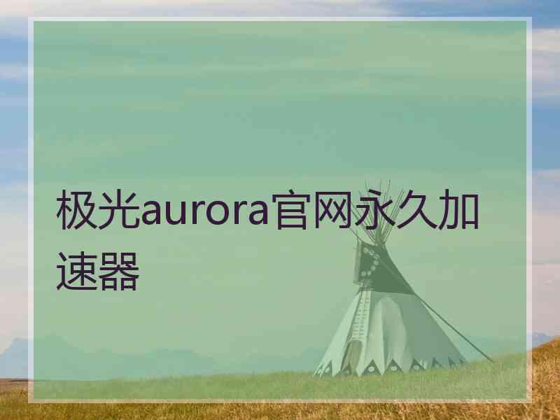 极光aurora官网永久加速器