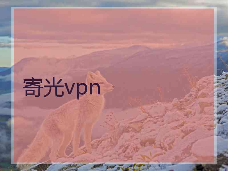 寄光vpn