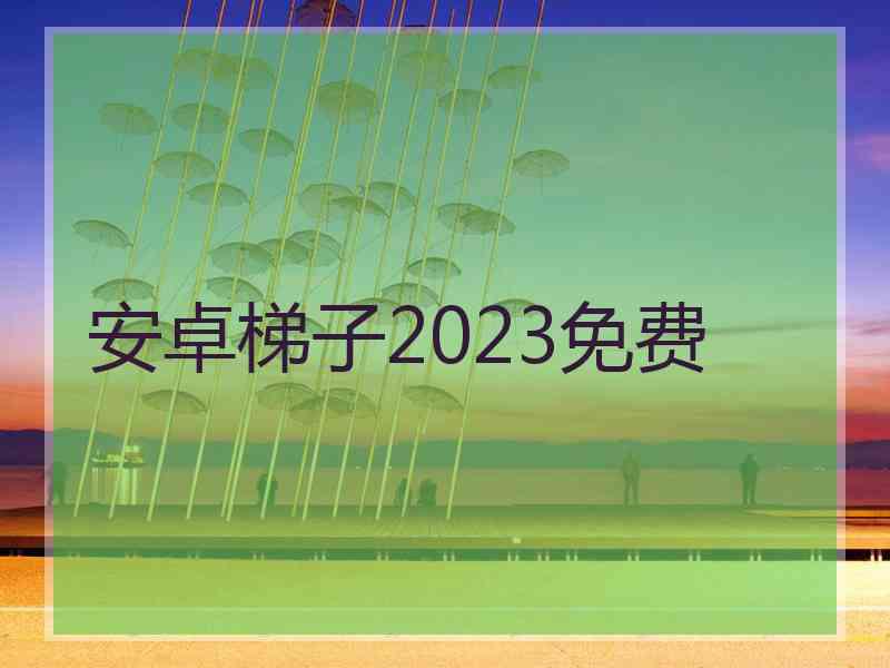 安卓梯子2023免费