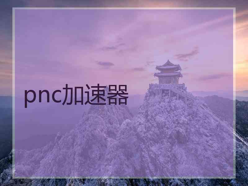 pnc加速器