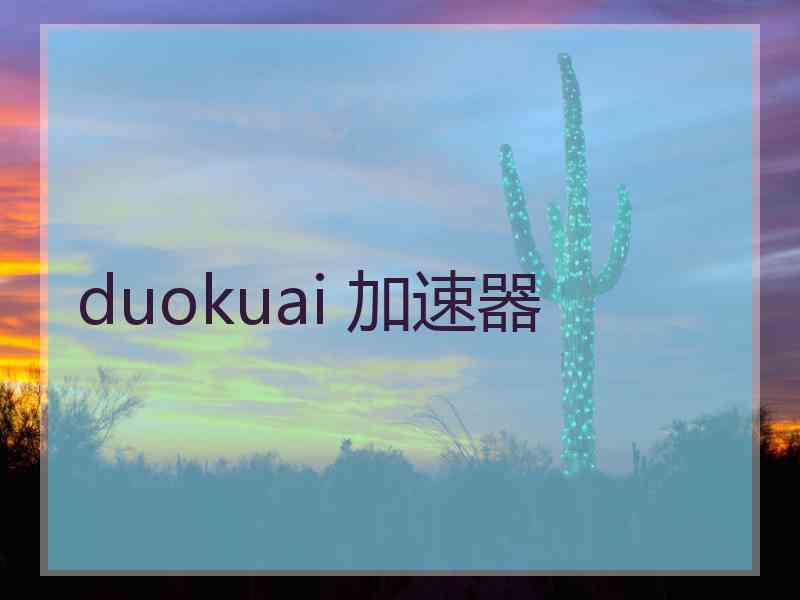 duokuai 加速器