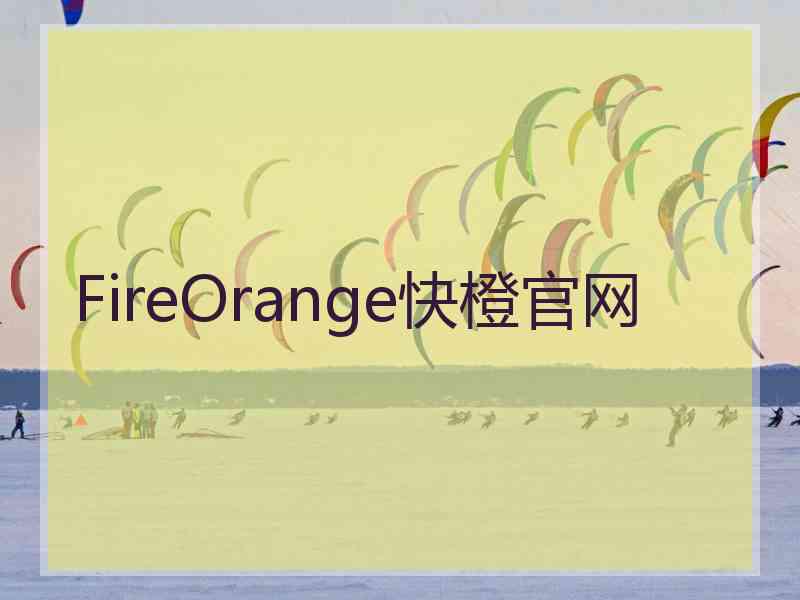 FireOrange快橙官网