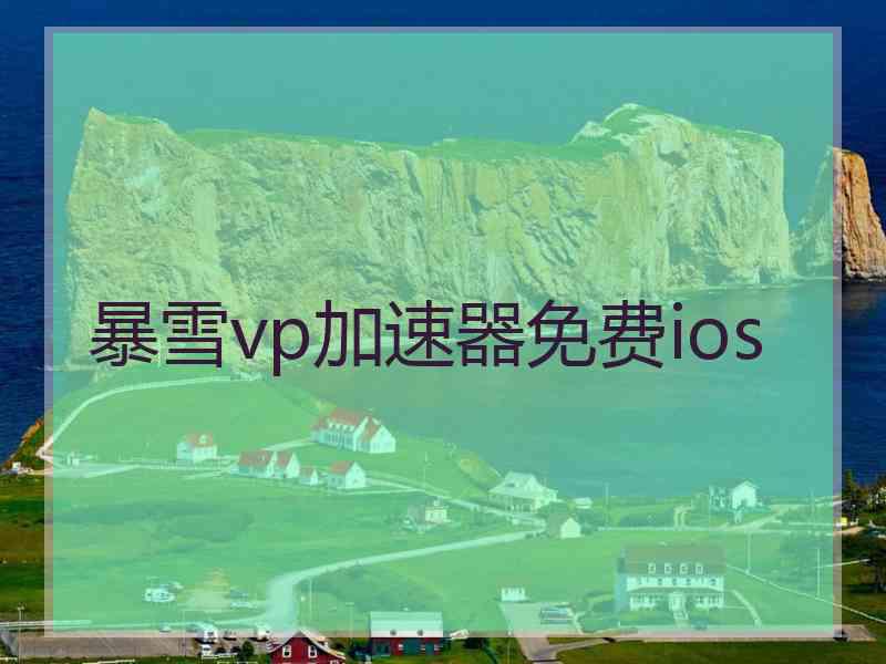 暴雪vp加速器免费ios