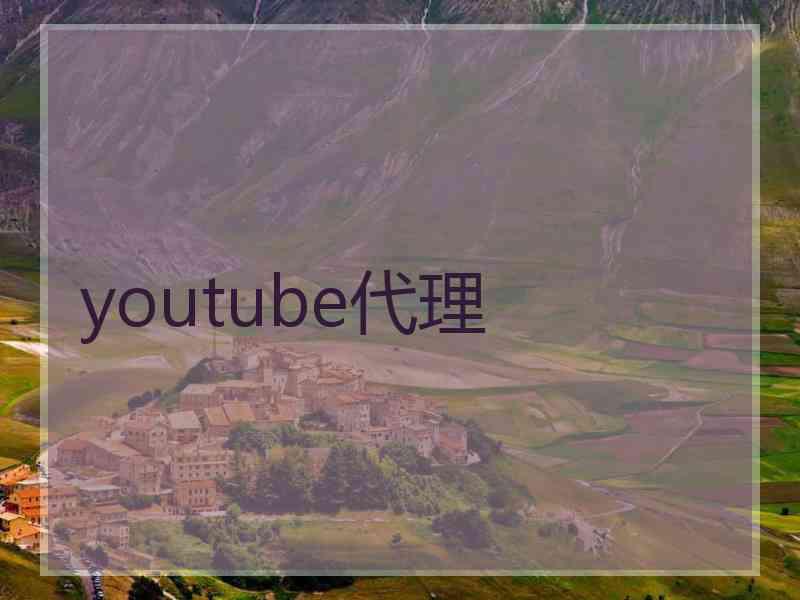 youtube代理